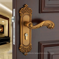 European Retro Door Lock Solid Wood Luxurious Kirsite Door Handle GO-SC5